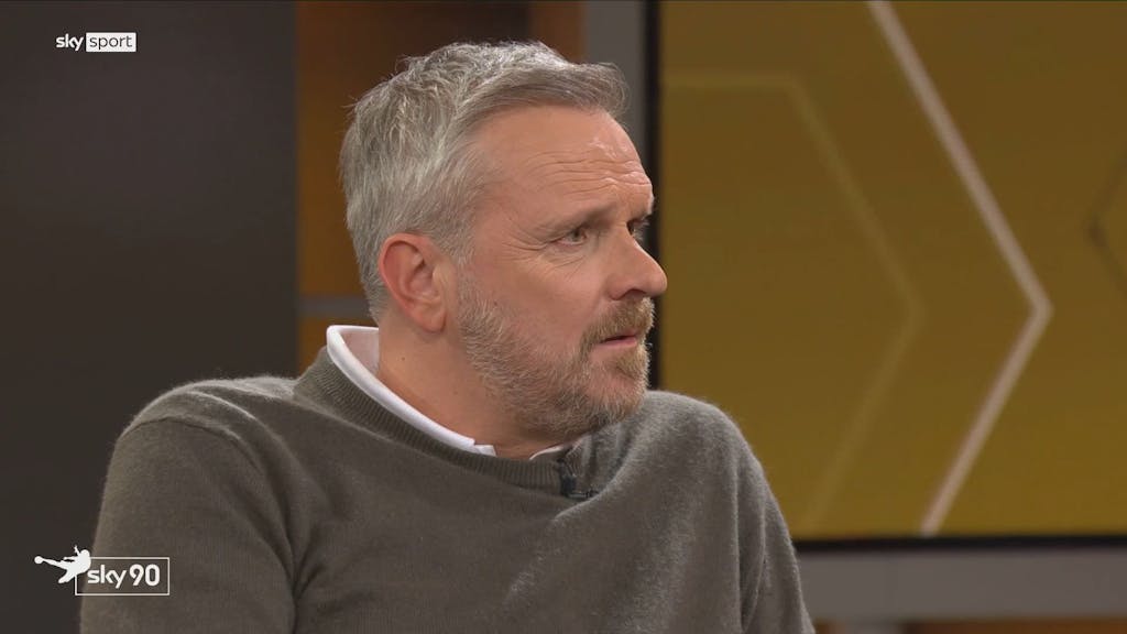 Sky-Experte Dietmar Hamann am Sonntag (28. Januar 2024) in der Talk-Sendung Sky90.