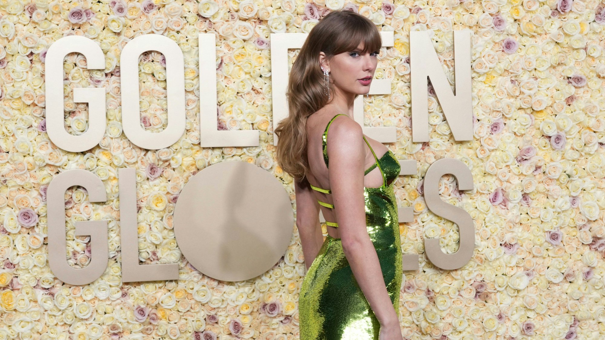 Taylor Swift bei den Golden Globes in Los Angeles.