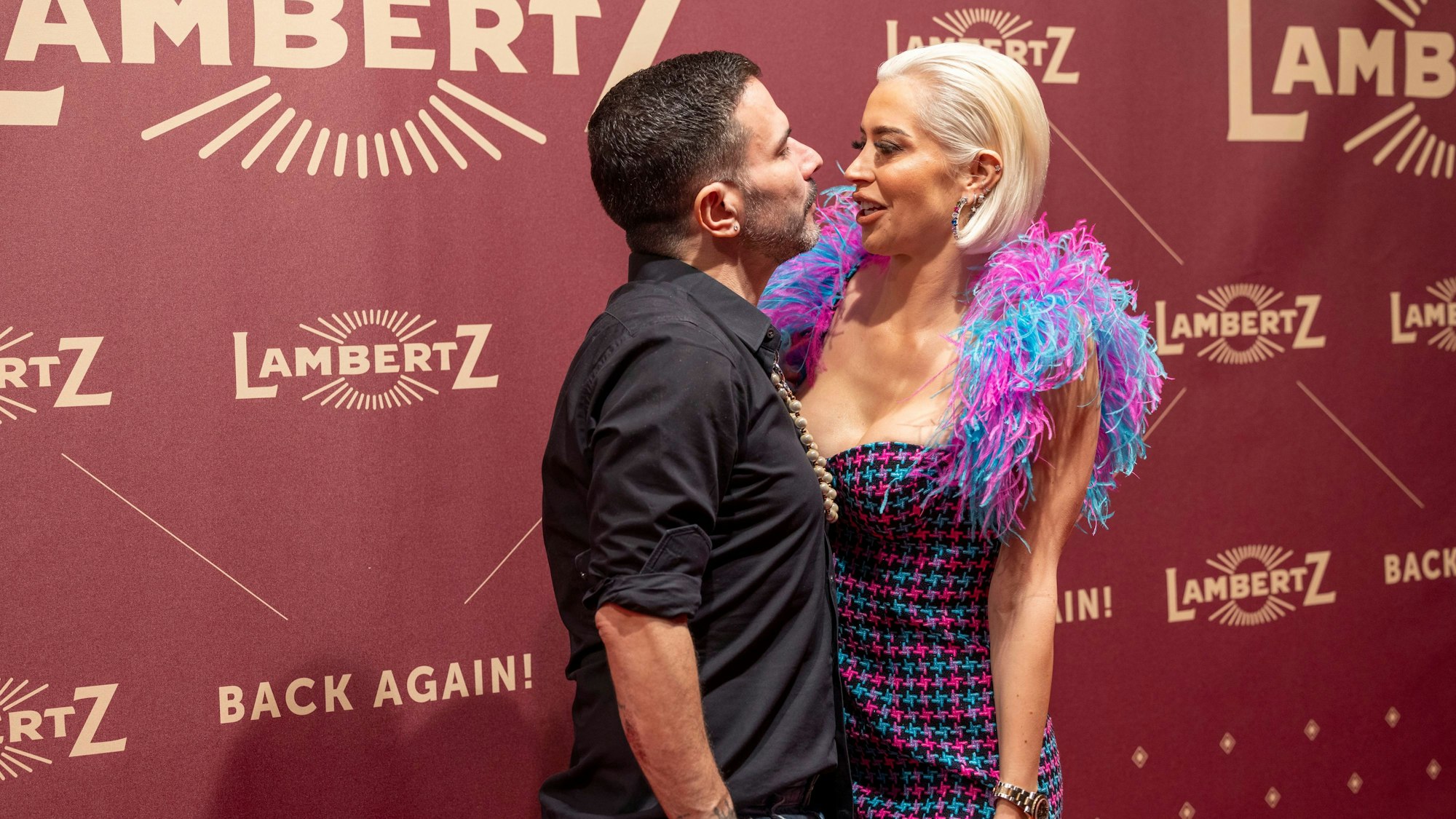 Sänger Marc Terenzi und seine Verlobte Verena Kerth.