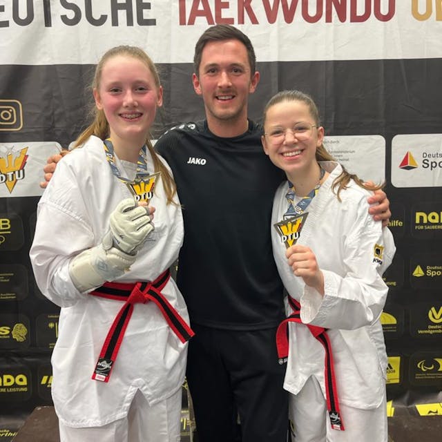 Jana Gruber vom VfL Berghausen ist Deutsche Meisterin im Taekwondo der U18.&nbsp;