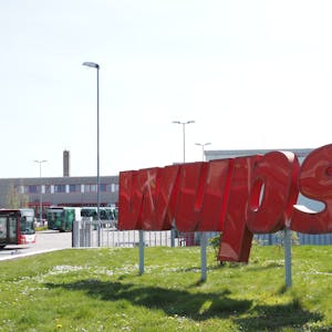 Wupsi-Schild in Leverkusen.