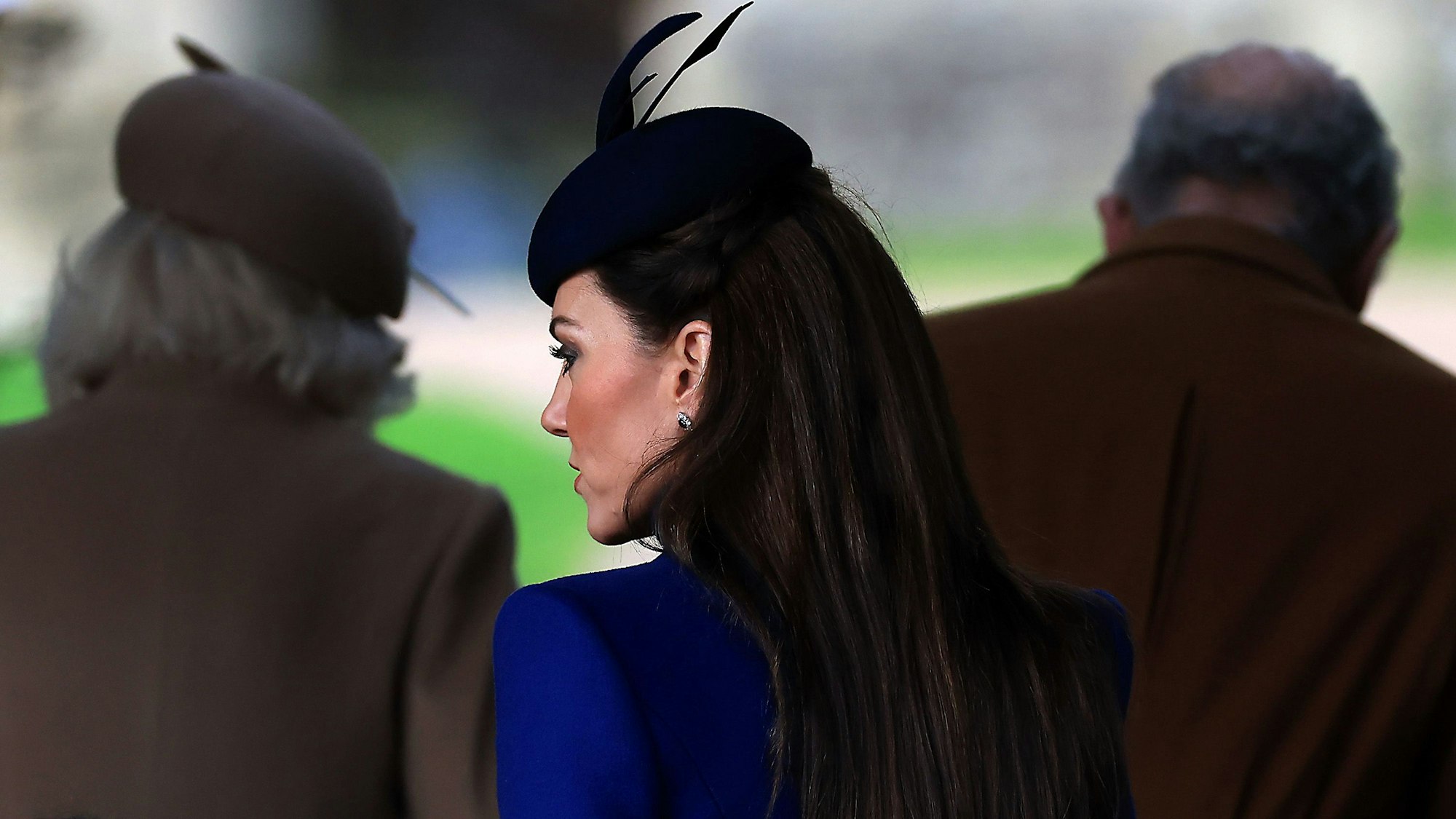 Prinzessin Kate vor dem Weihnachtsgottesdienst im Dezember 2023.