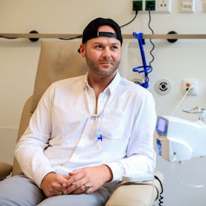 André Schreiber lässt seinen Lungenkrebs mit einer neuartigen Tumortherapie in der Uniklinik Köln behandeln.&nbsp;