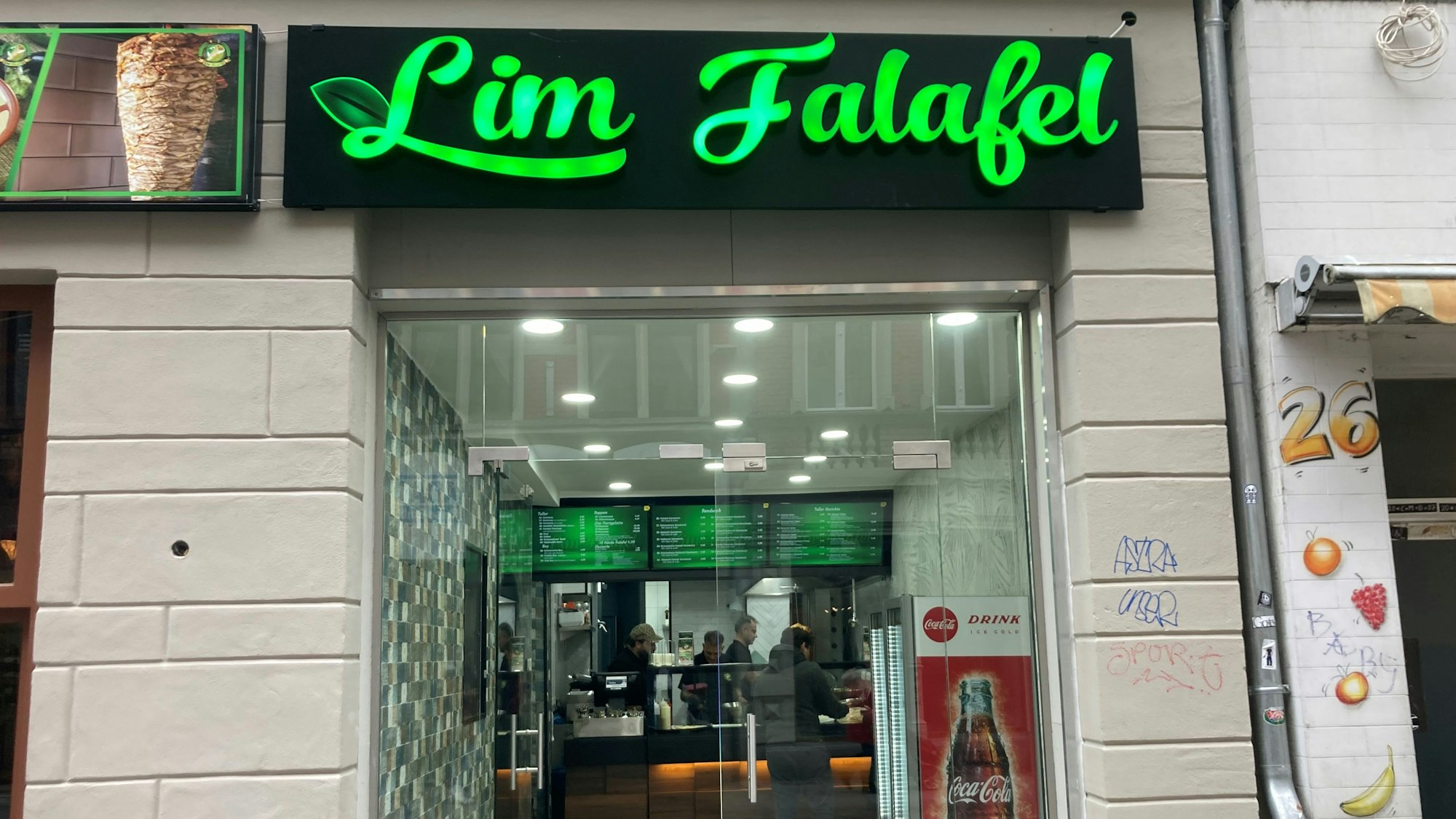Lim Falafel, Severinstraße, Restaurant, Imbiss, Neueröffnung Feb 2024