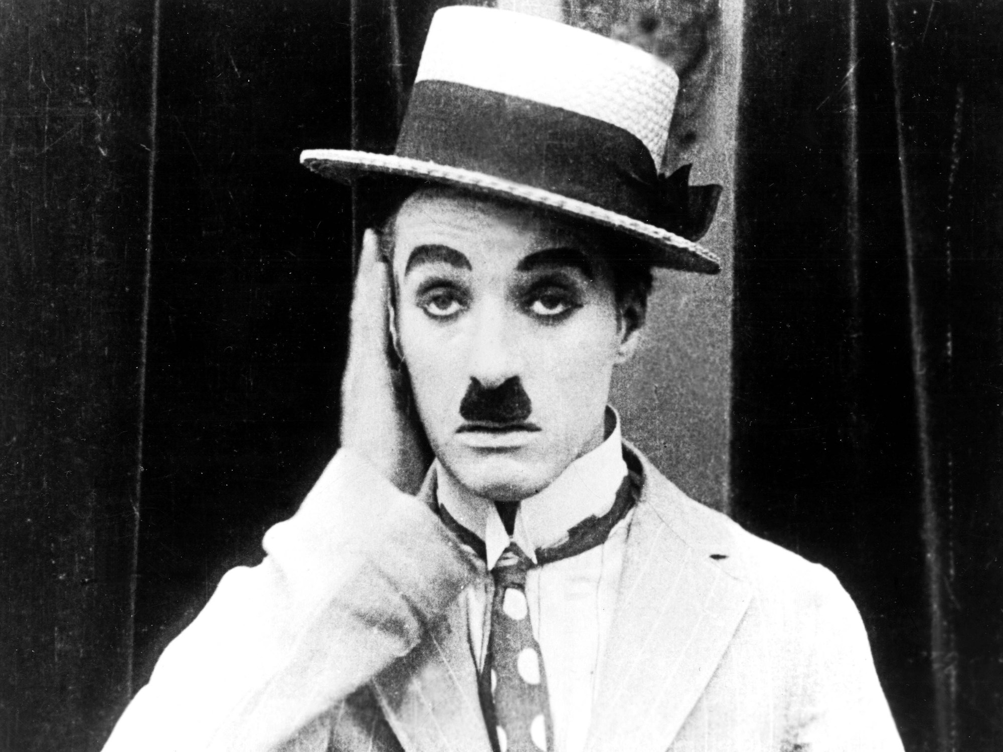 Charlie Chaplin auf einer Aufnahme aus dem Jahr 1917