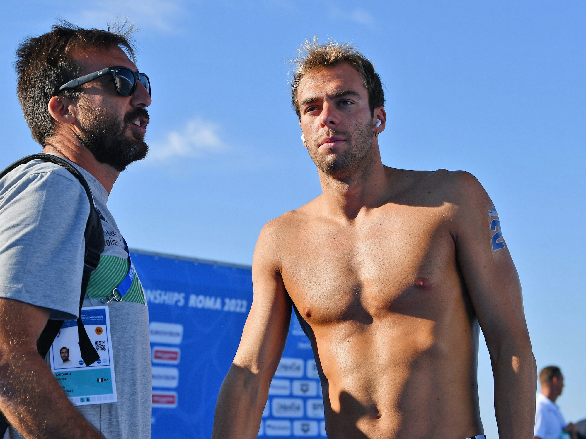 Gregorio Paltrinieri bei der Schwimm-Europameisterschaft 2022 in Rom.