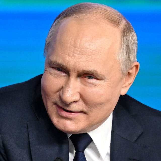 Kremlchef Wladimir Putin hat den amerikanischen Moderator Tucker Carlson für ein Interview empfangen.