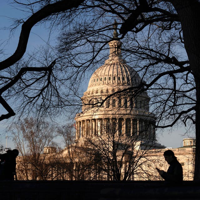 Das Kapitol in Washington ist der Sitz des Kongresses.