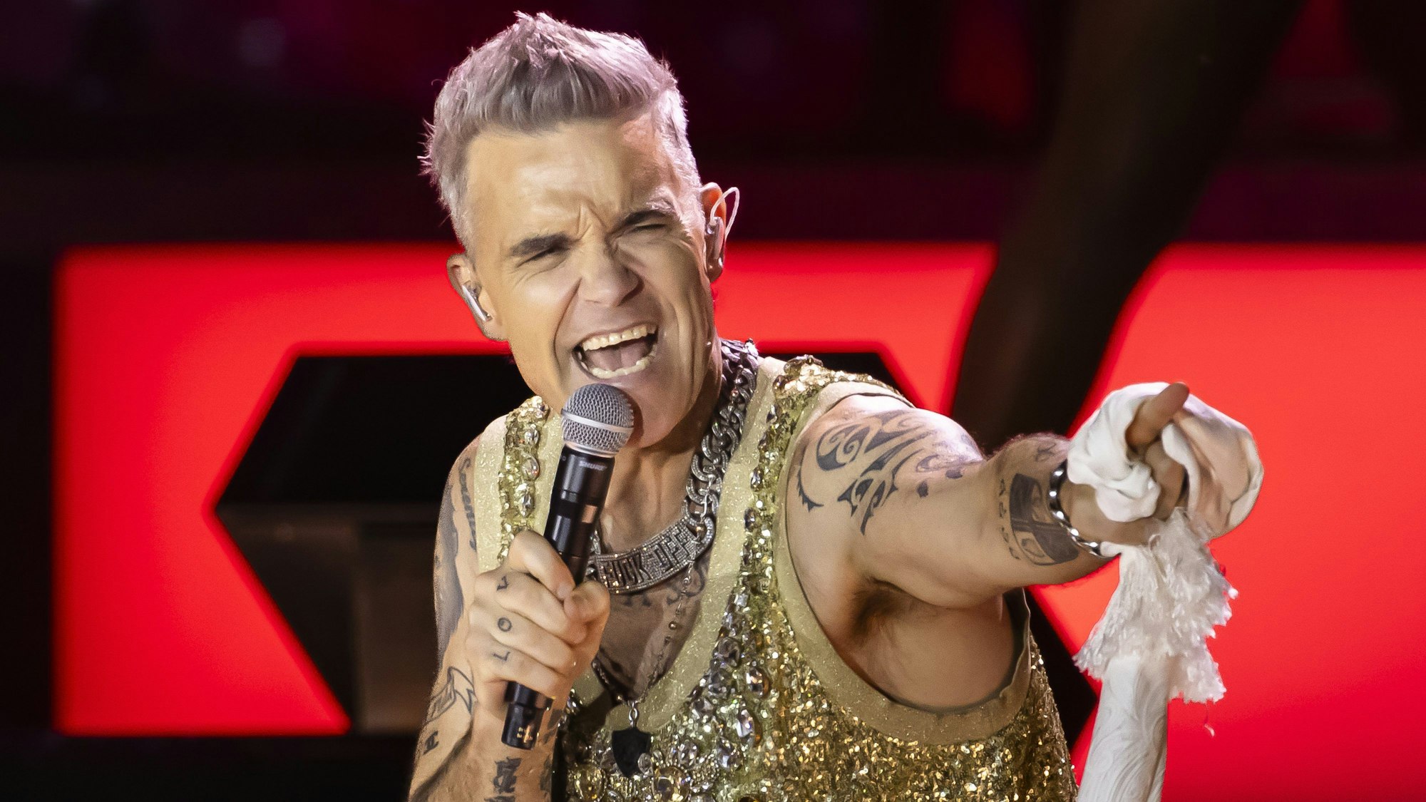 Nach Take That gelang Robbie Williams ein Solo-Comeback.