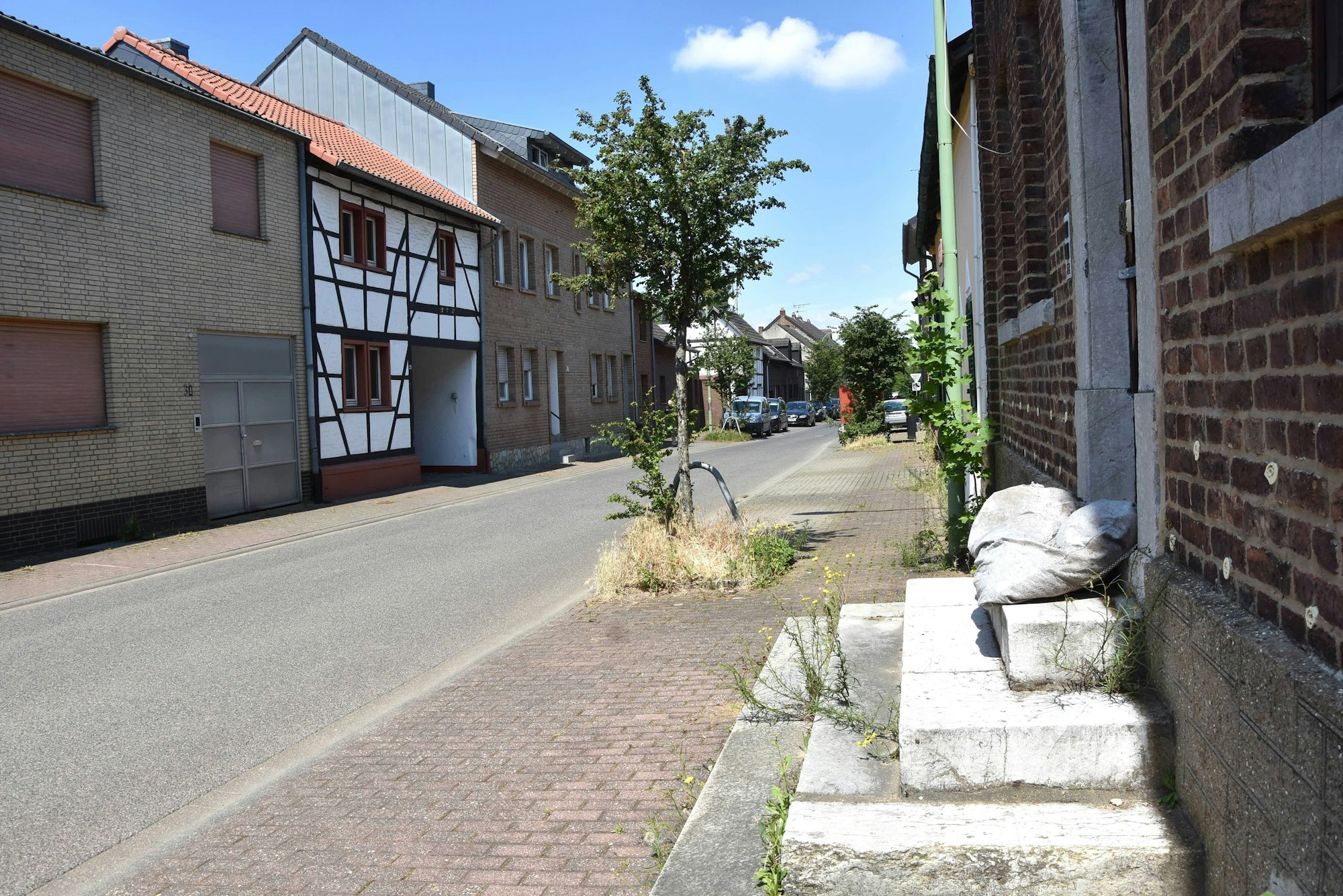 Ein klassisches rheinisches Dorf: Die bauliche Charakteristik von Morschenich ist noch weitgehend erhalten.