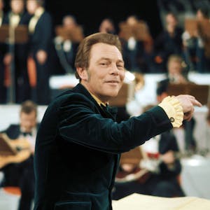 Bert Kaempfer bei einem Konzert im Jahre 1976.