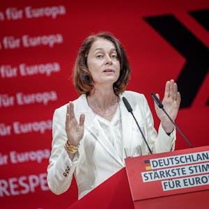 Die SPD-Politikerin Katarina Barley zeigt sich offen für EU-Atomwaffen – und bekommt dafür scharfe Kritik, auch aus der eigenen Partei. (Archivbild)