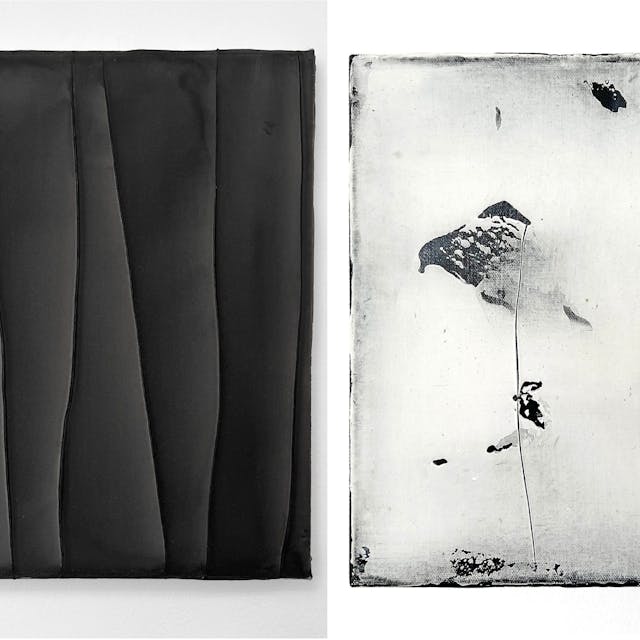 Zwei Bilder des japanischen Künstlers Hideaki Yamanobe