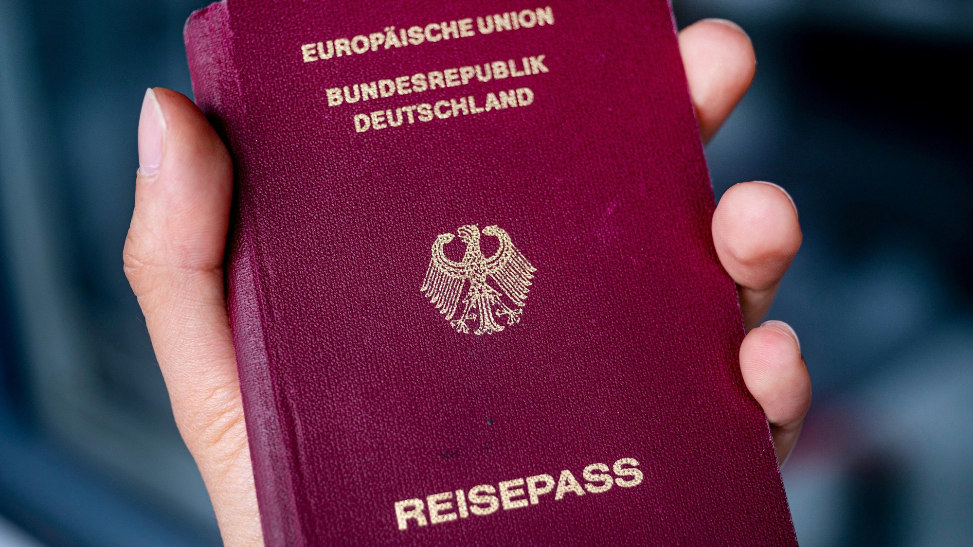 Ein Reisepass der Bundesrepublik Deutschland