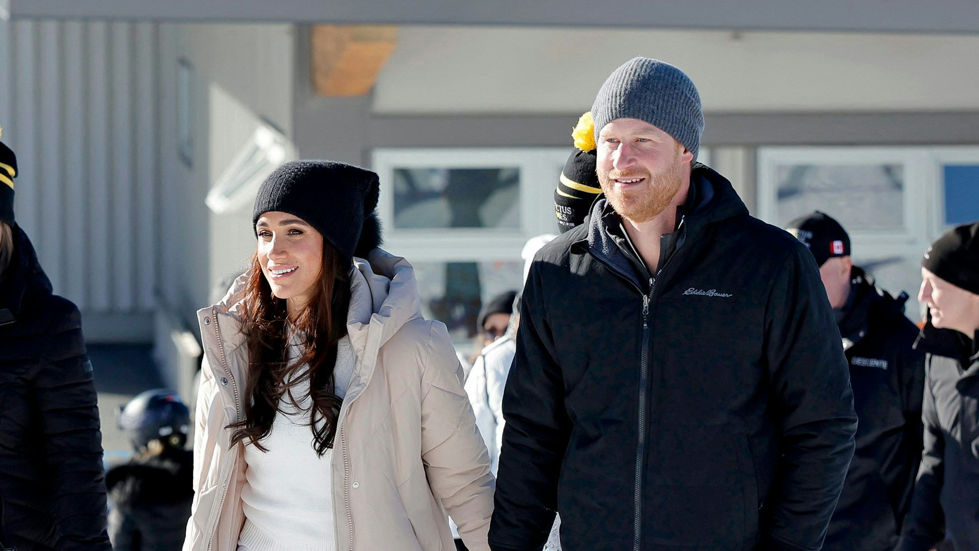 Herzogin Meghan und Prinz Harry besuchen das Wintertrainingslager der Invictus Games in Vancouver.