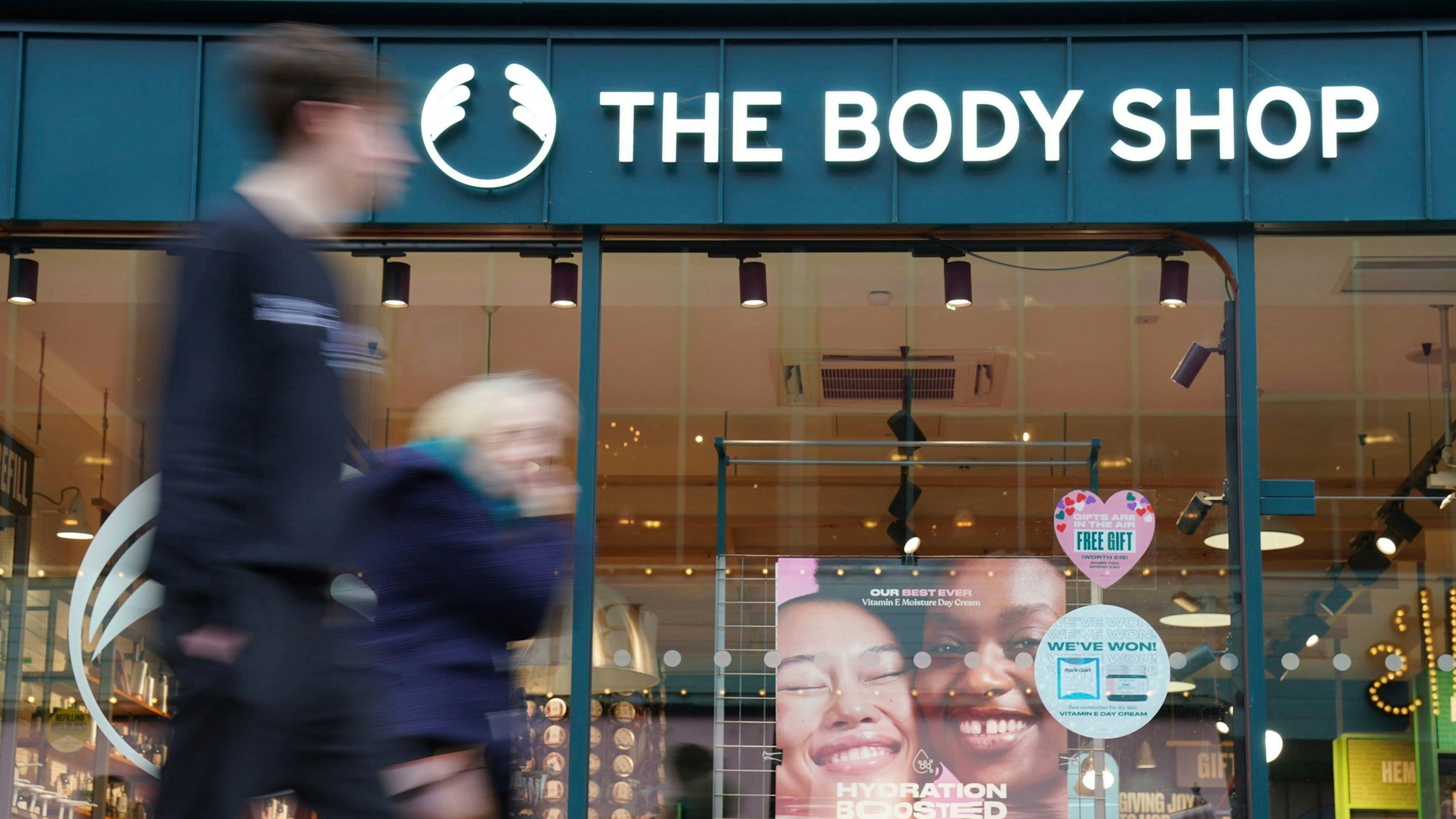 Eine Filiale von „The Body Shop“