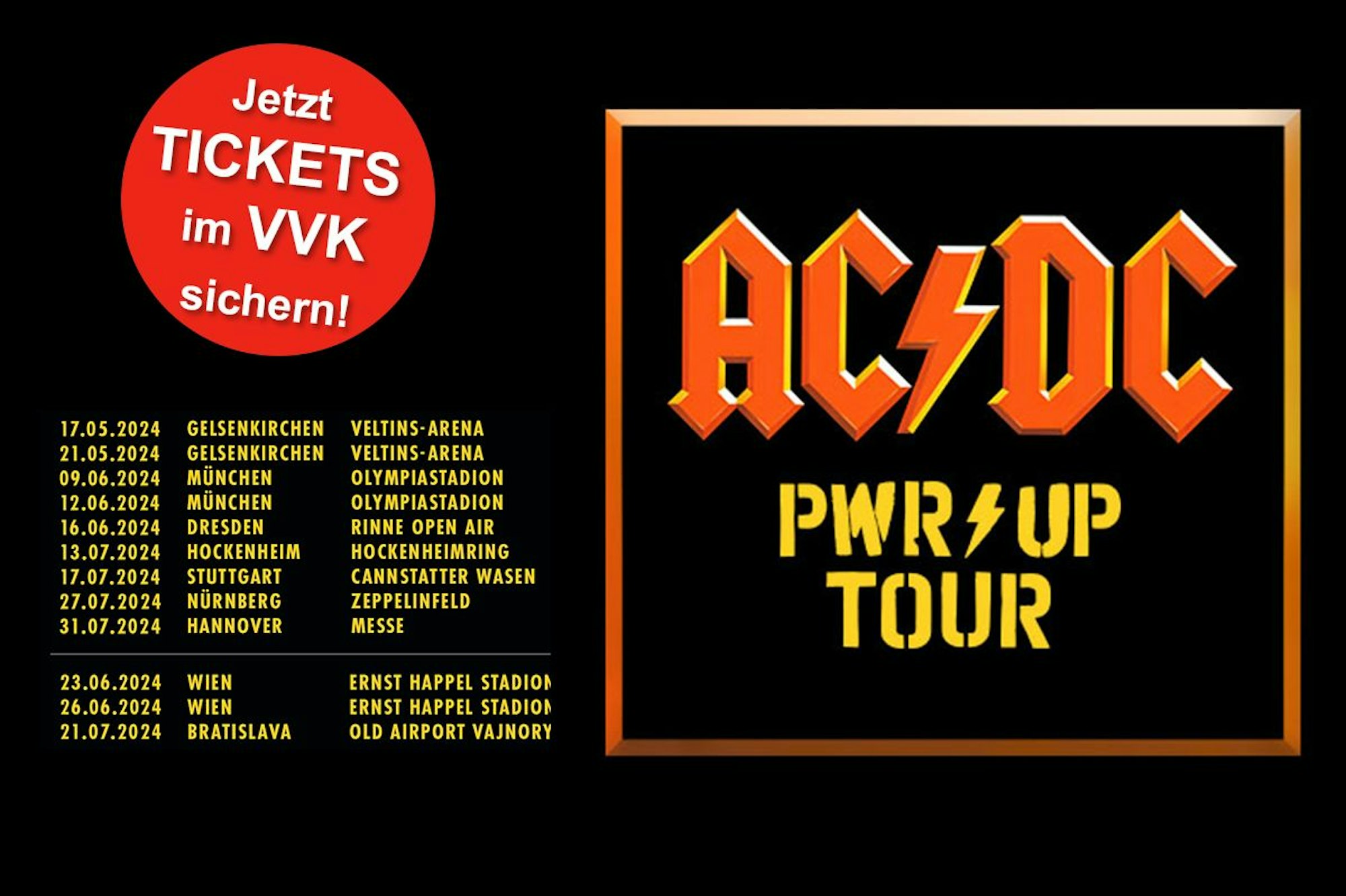 AC/DC Konzerte: Sichere dir jetzt deine Tickets auf Eventim.de
