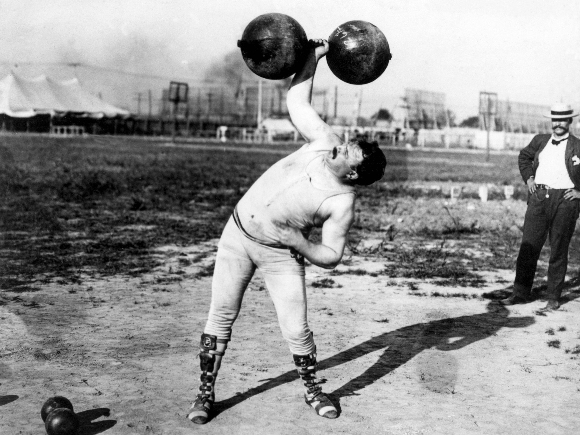 Fred Winters aus den USA bei den Olympischen Spielen 1904 in St. Louis