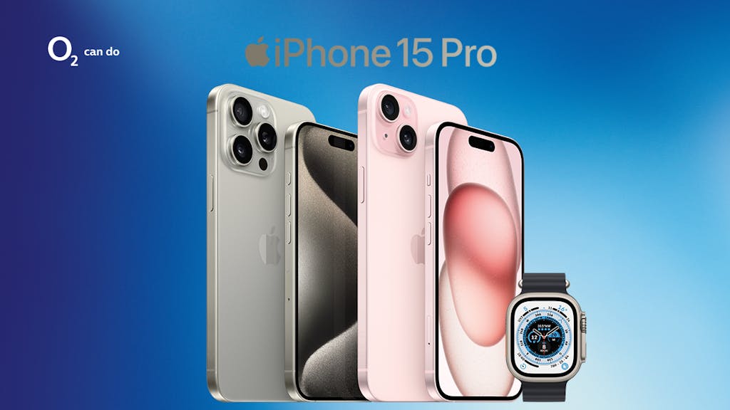 o2 Bundle: iPhone 15 und Apple Watch Ultra 2 für 1€