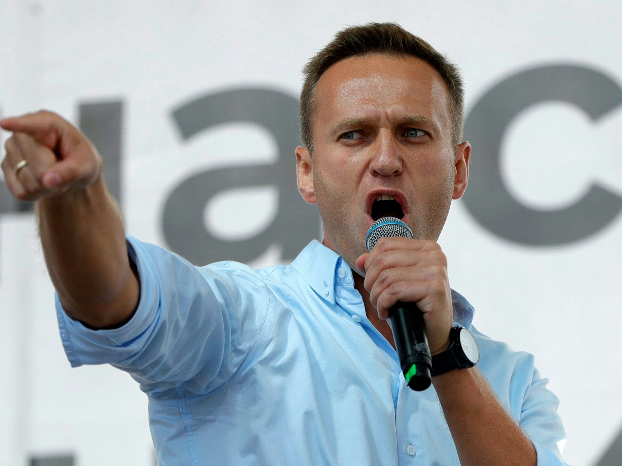 Alexej Nawalny (hier 2019) galt als größer Kritiker Putins.