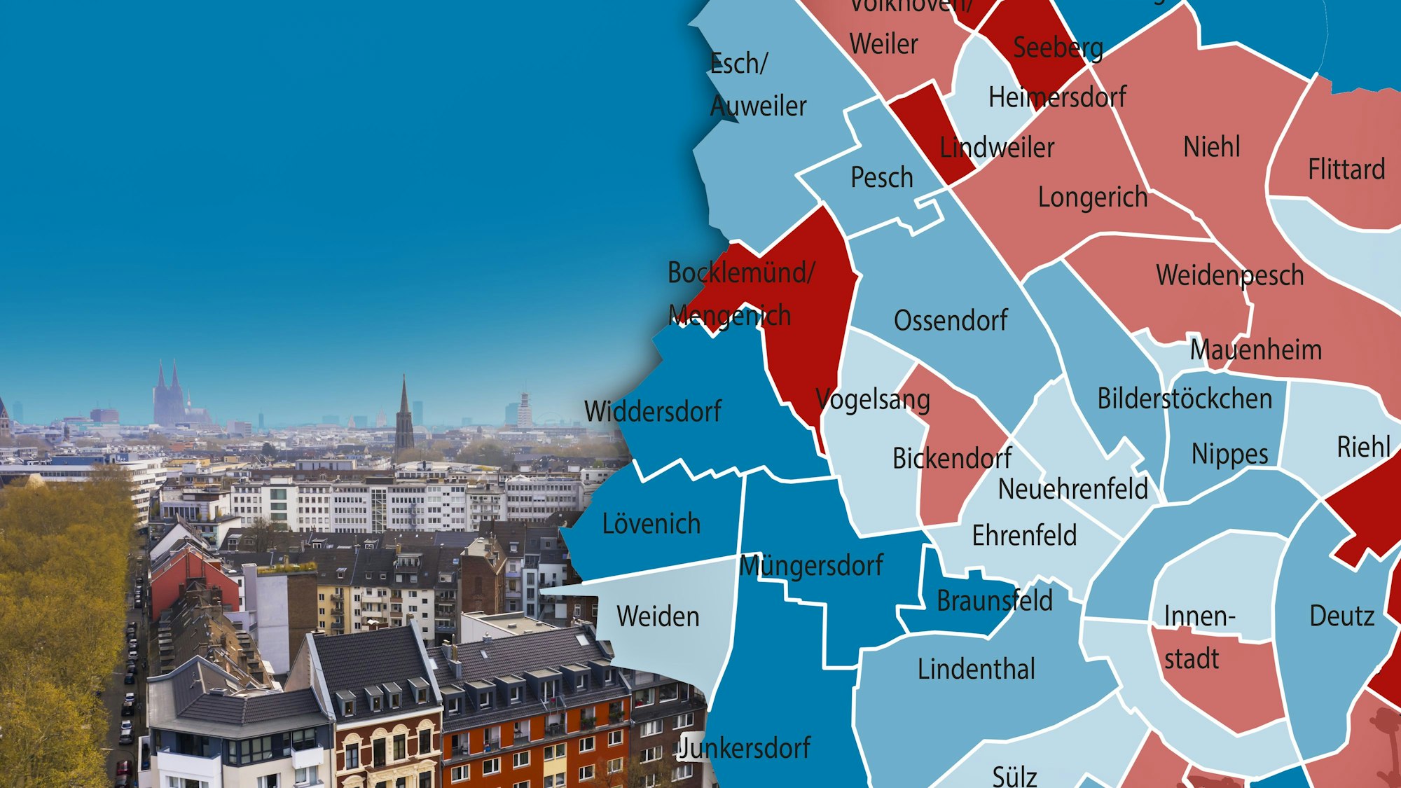 Grafik zeigt die Verteilung in der Stadt: Wie hoch ist das Haushaltseinkommen in den verschiedenen Kölner Haushalten?