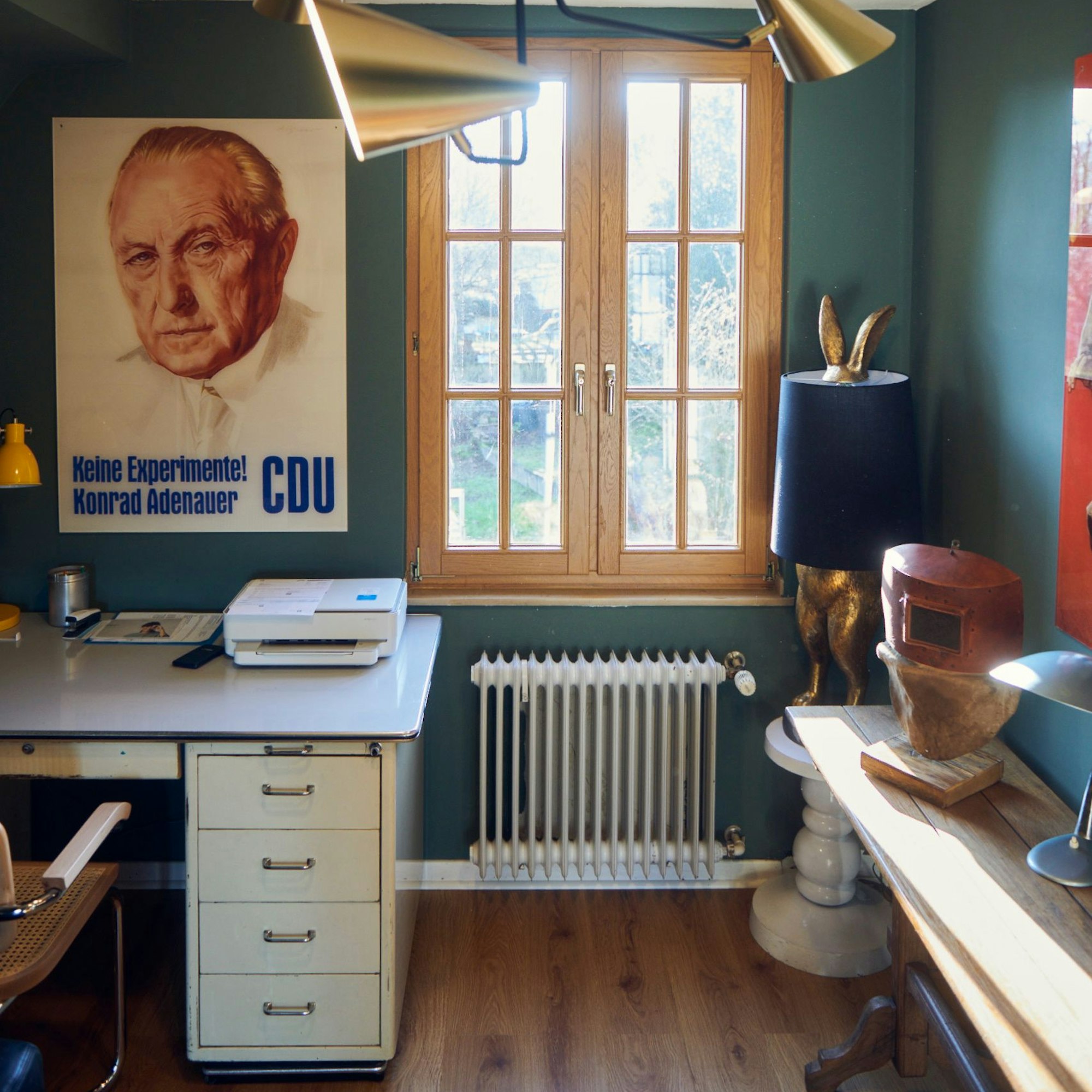 Arbeitszimmer im Adenauerhaus von Marcel Struck