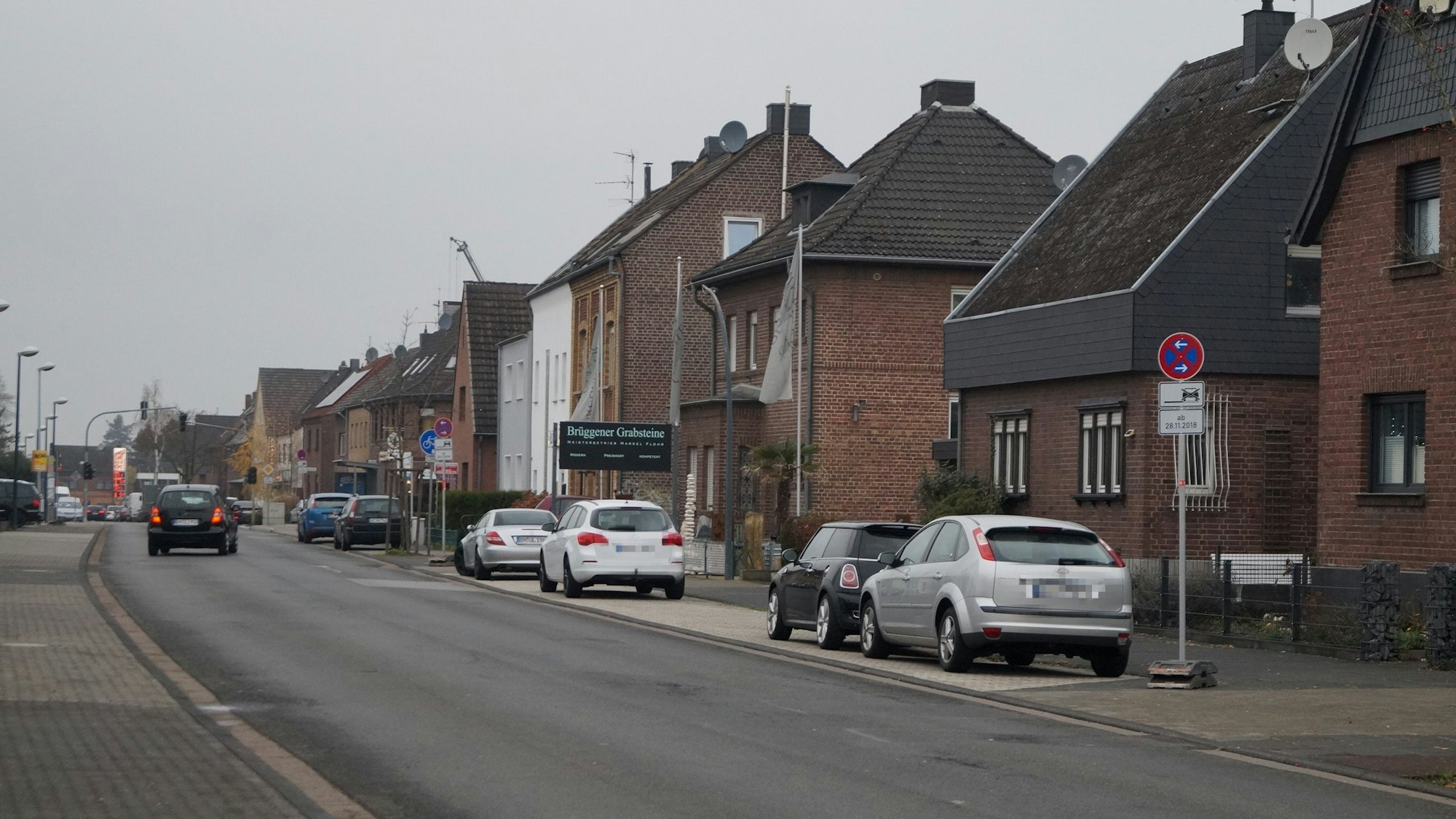 Auf dem Foto ist die Heerstraße in Kerpen zu sehen.