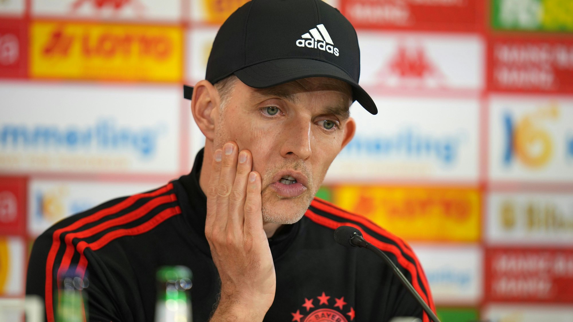 Thomas Tuchel wird am Sommer offenbar nicht mehr Trainer des FC Bayern München sein. (Archivbild)dpa