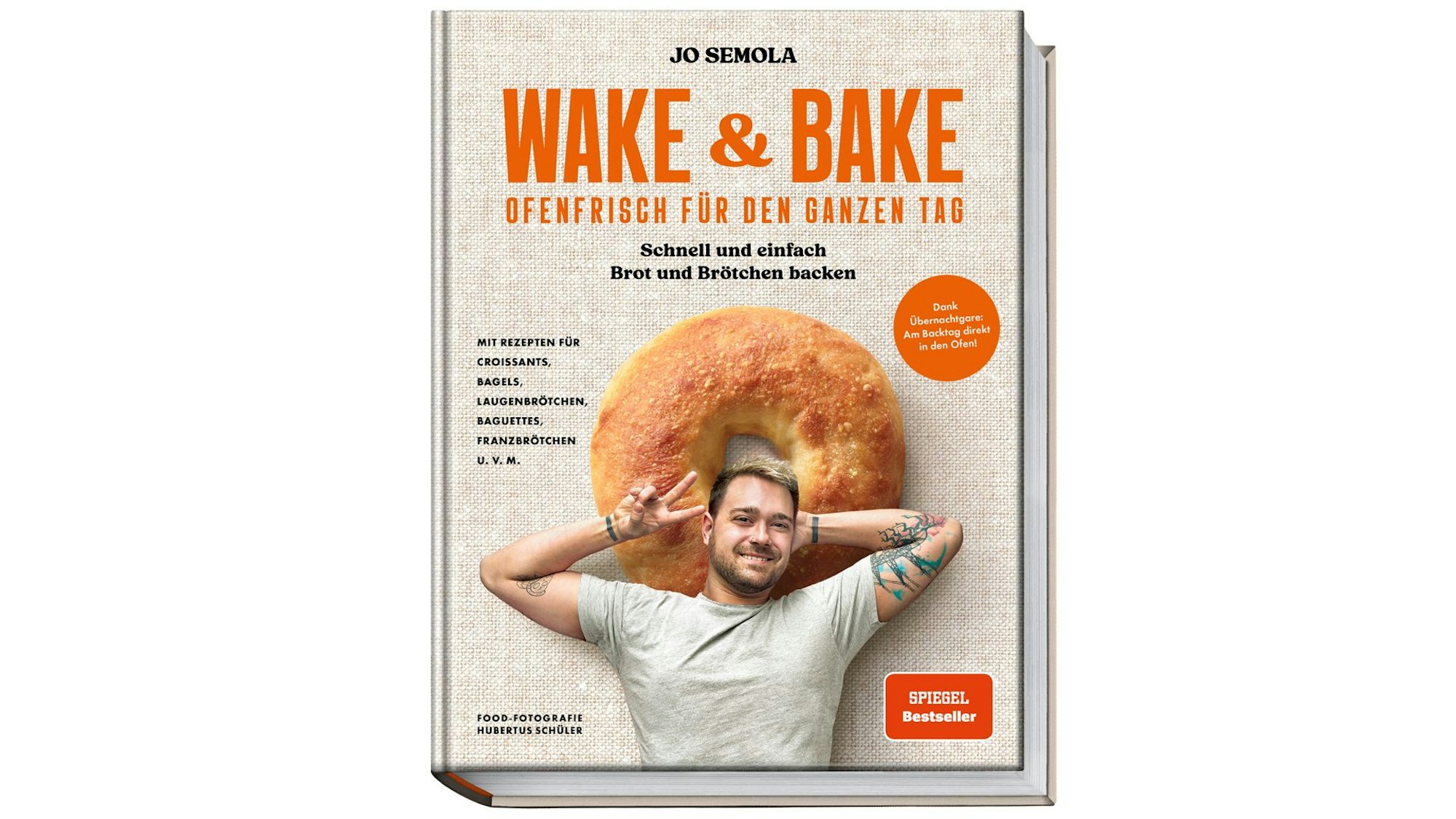 Buchcover Wake and Bake Ofenfrisch für den ganzen Tag von Jo Semola