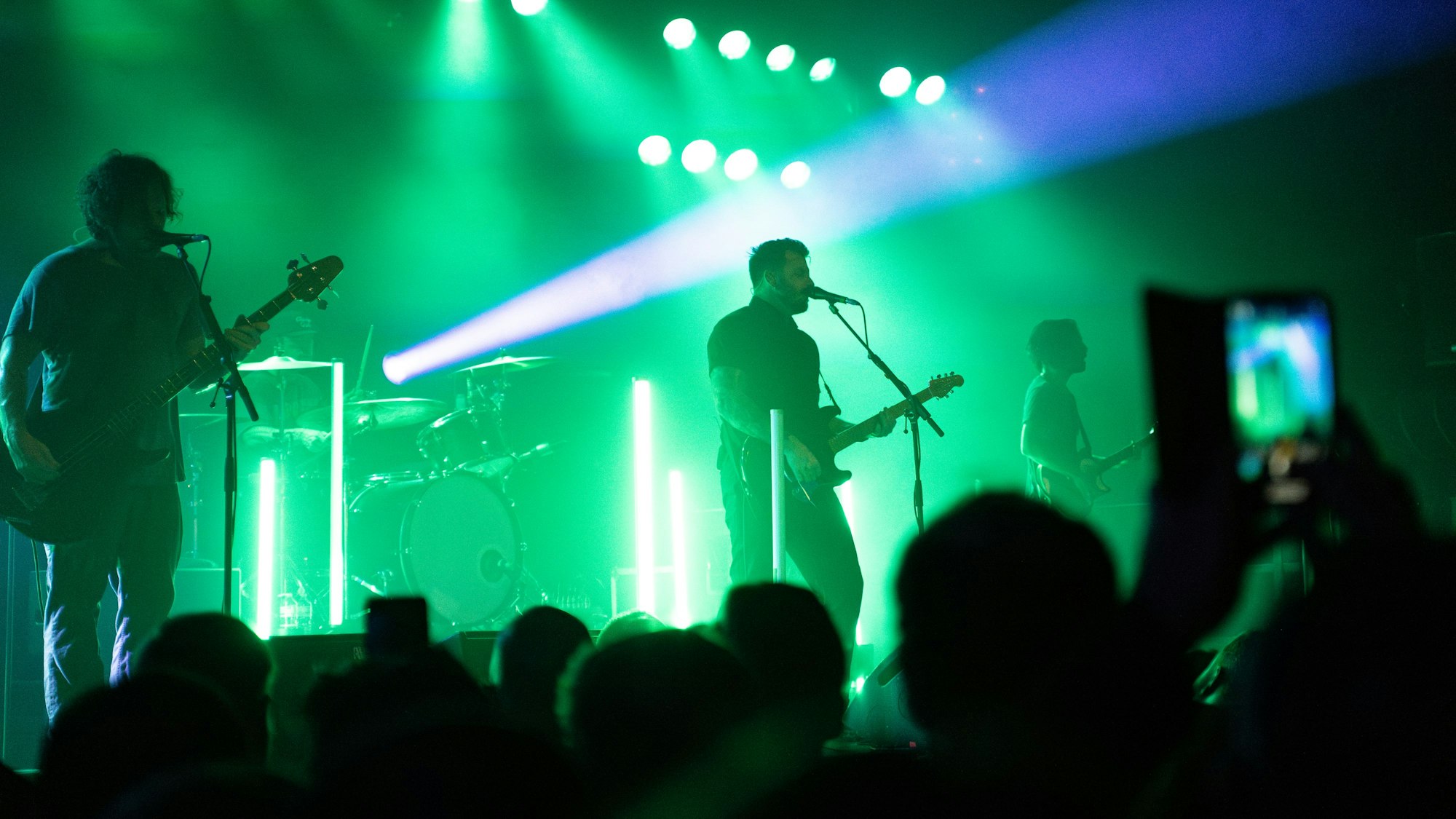 Die US-amerikanische Alternative-Rockband Thrice hat ein ausverkauftes Konzert in der Live Music Hall anlässlich des 20-jährigen Jubiläums ihres Albums „The Artist in the Ambulance“ gespielt.