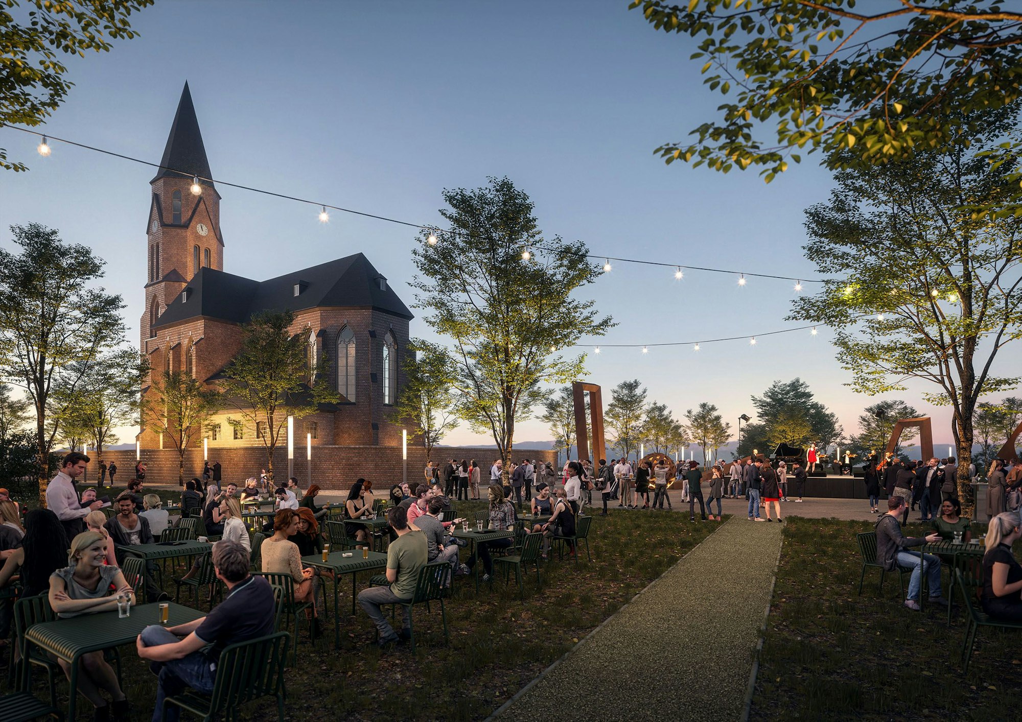 Die alte Manheimer Kirche soll das Herz eines Kultur- und Veranstaltungszentrums werden
