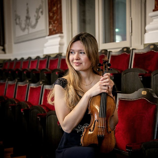 Die Violinistin Anna Naomi Schultsz