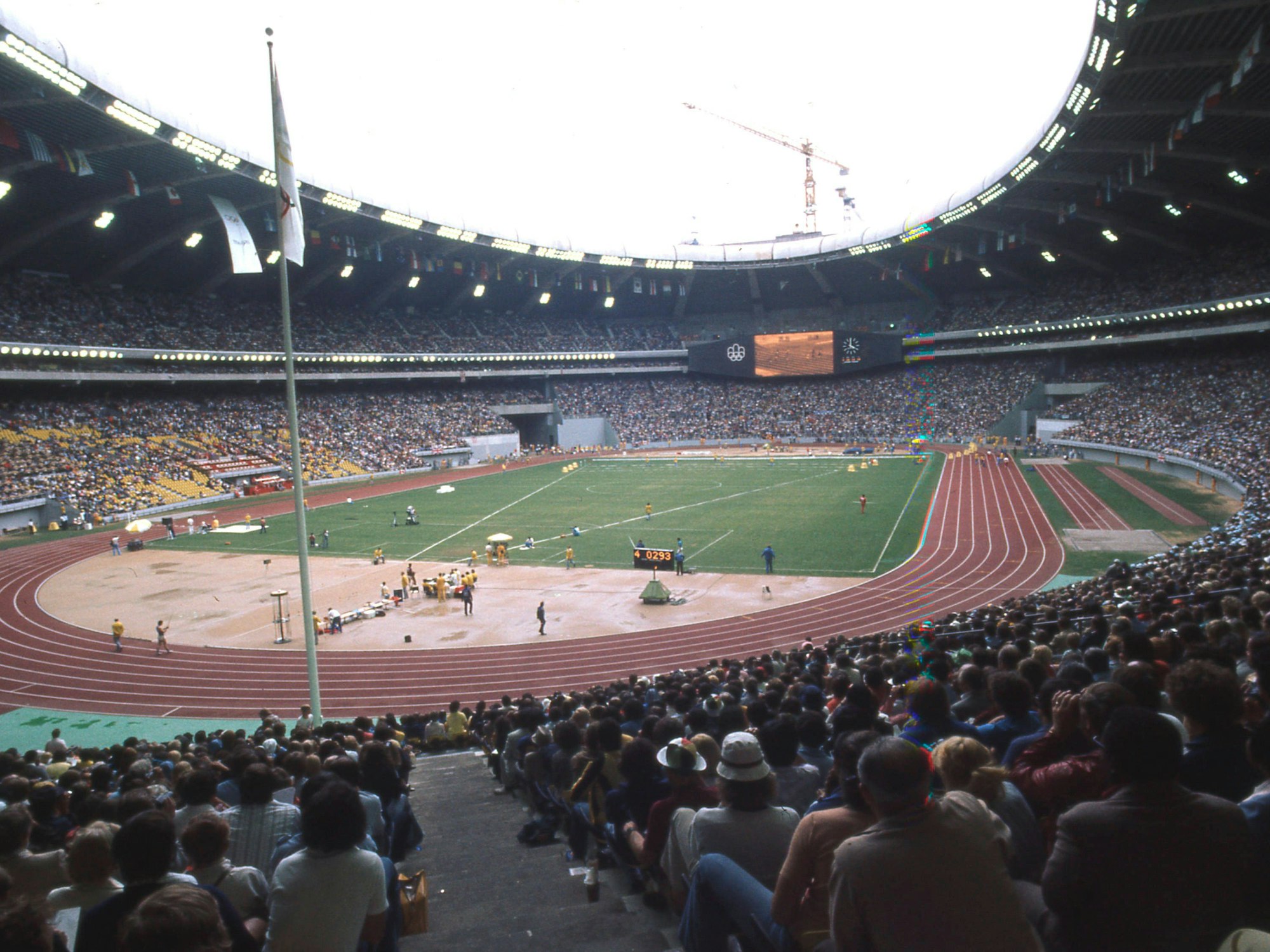 Das Olympiastadion in Montreal