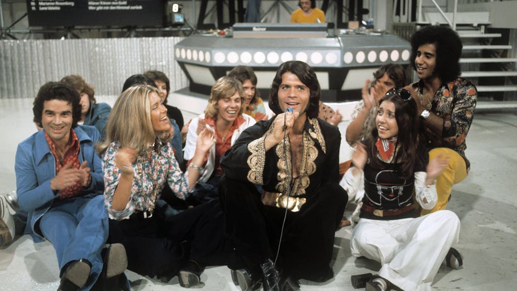 Interpreten der Hitparade im ZDF 1974