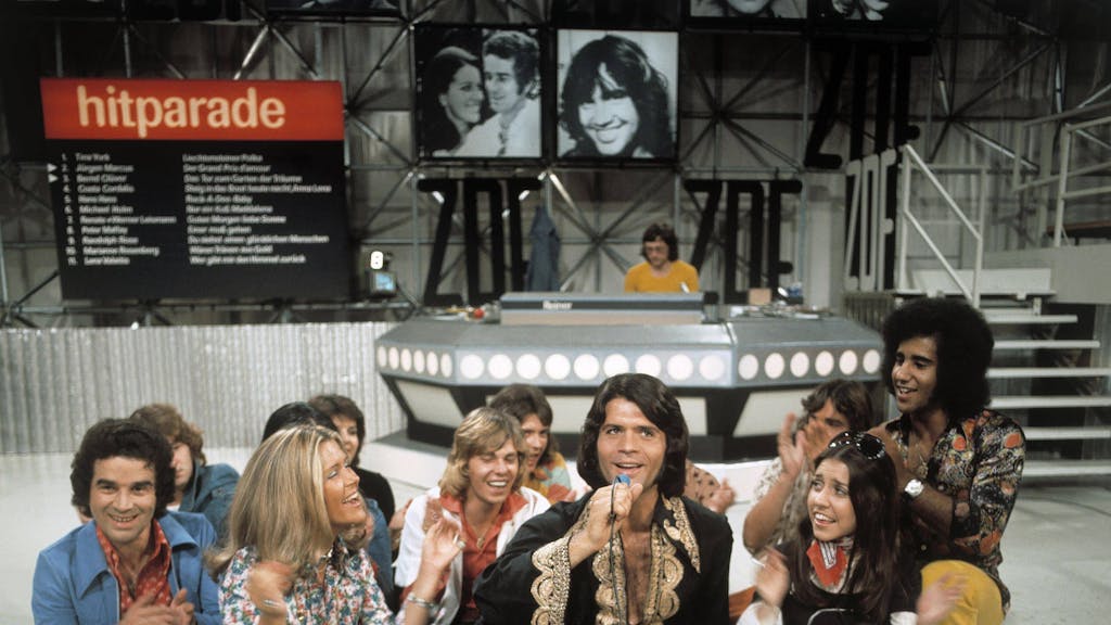 Interpreten der Hitparade im ZDF 1974