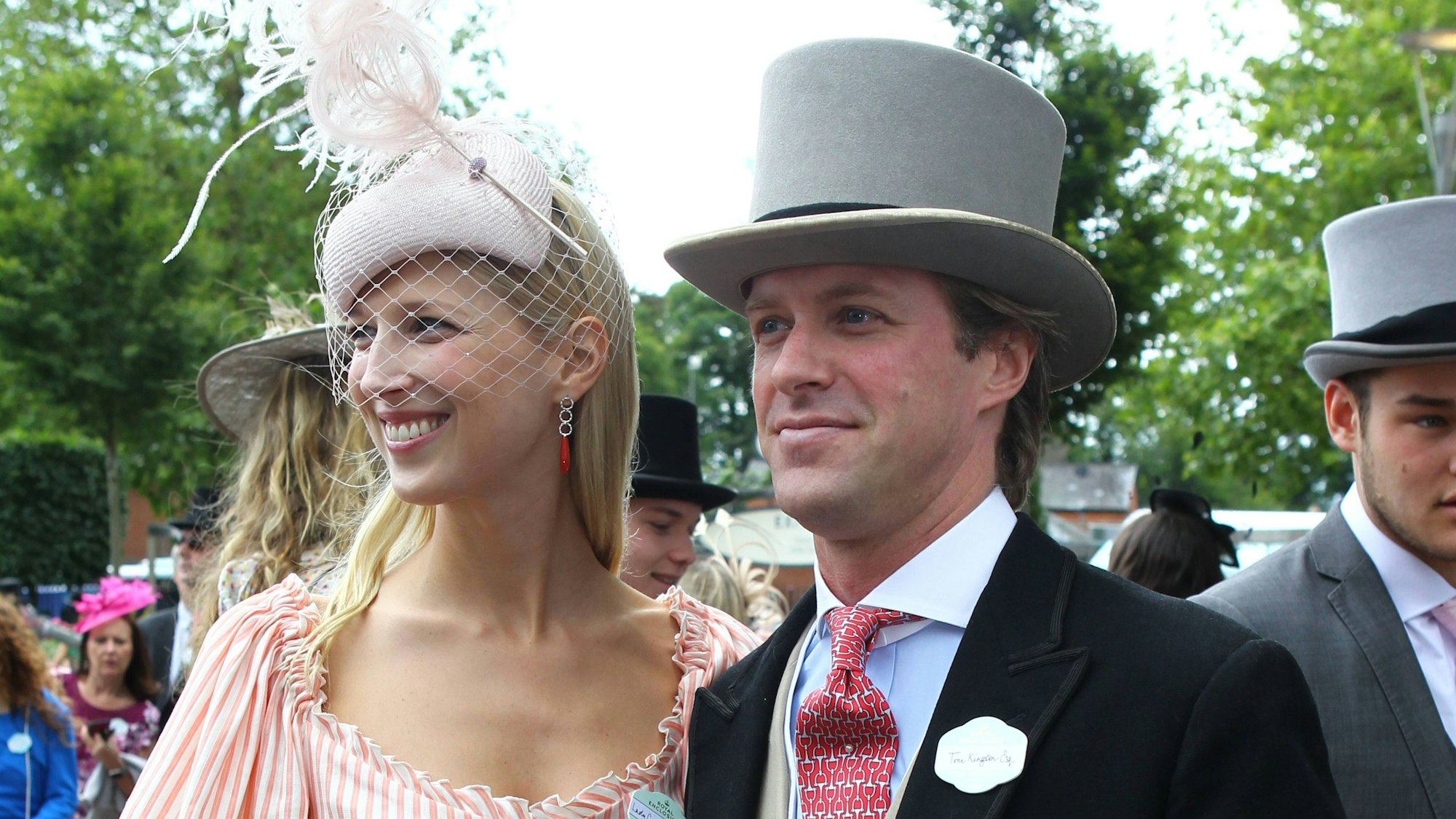 Thomas Kingston und seine Ehefrau Gabriella Windsor beim Royal Ascot 2019.