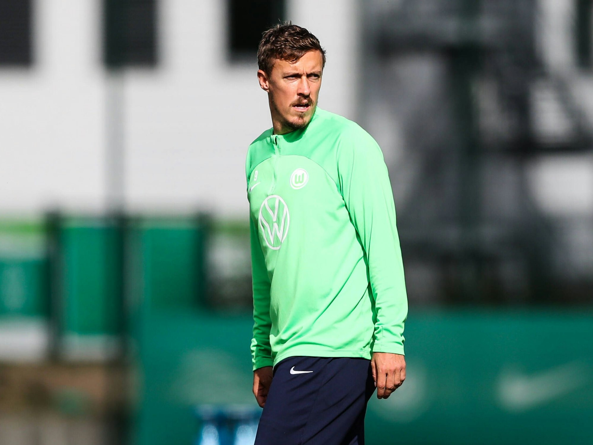 Max Kruse beim Training des VfL Wolfsburg.