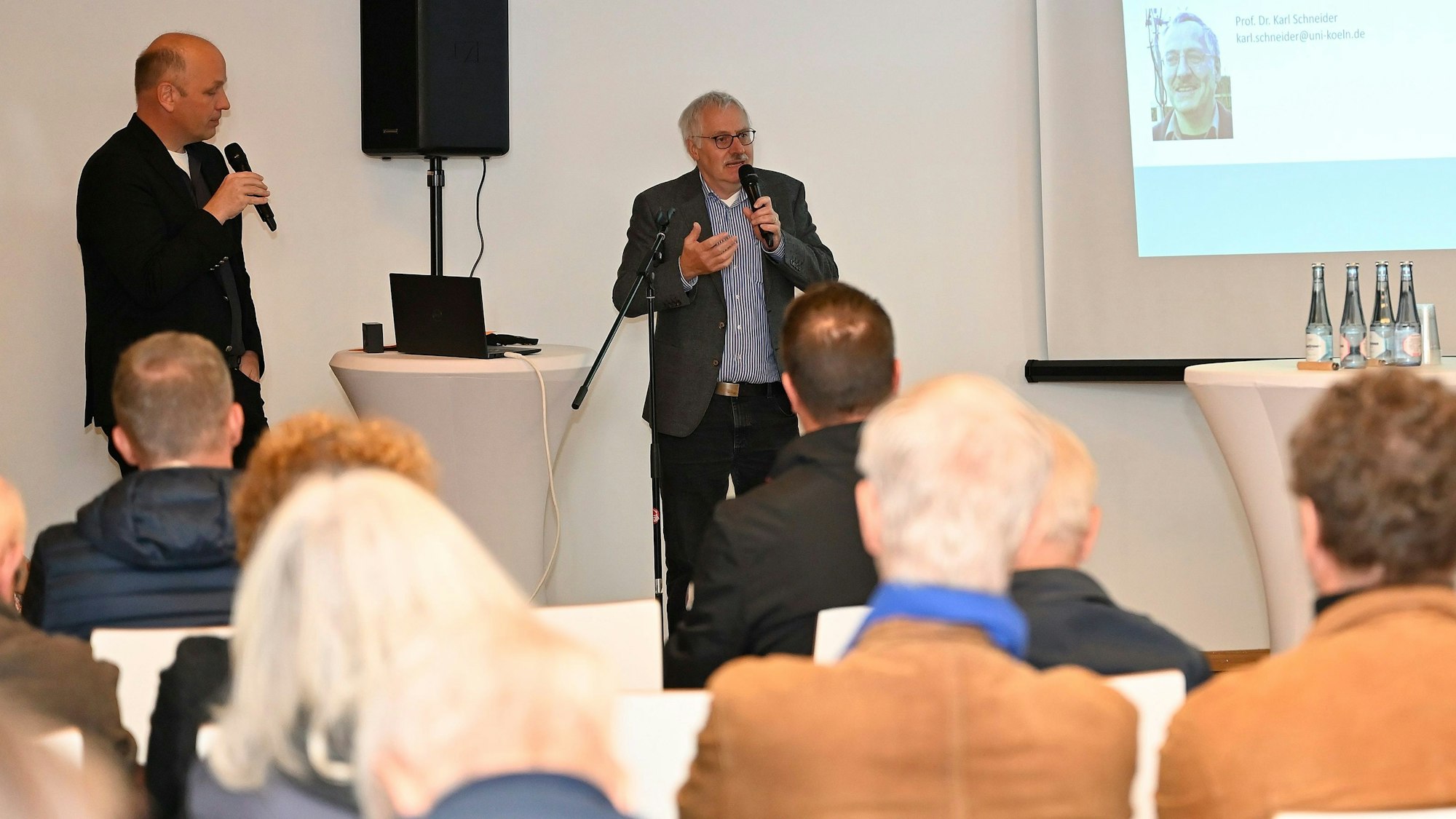 Hochwasser-Forum der Bürgerstiftung mit Prof. Dr. Karl Schneider