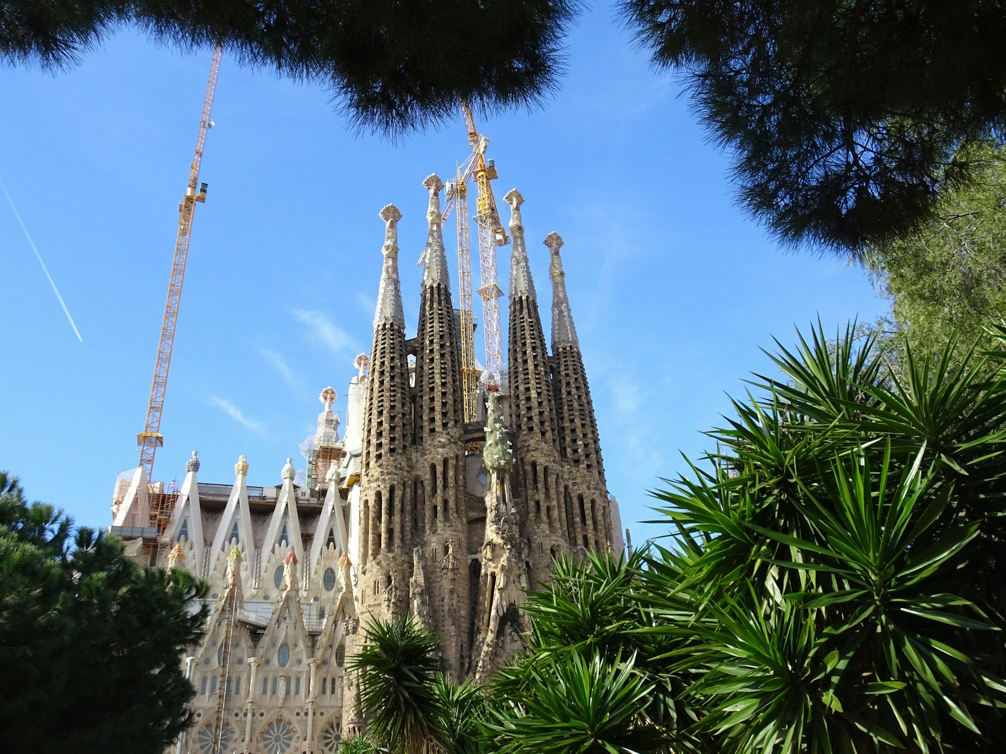 Die Sagrada Familia inBarcelona, hier im März 2017.