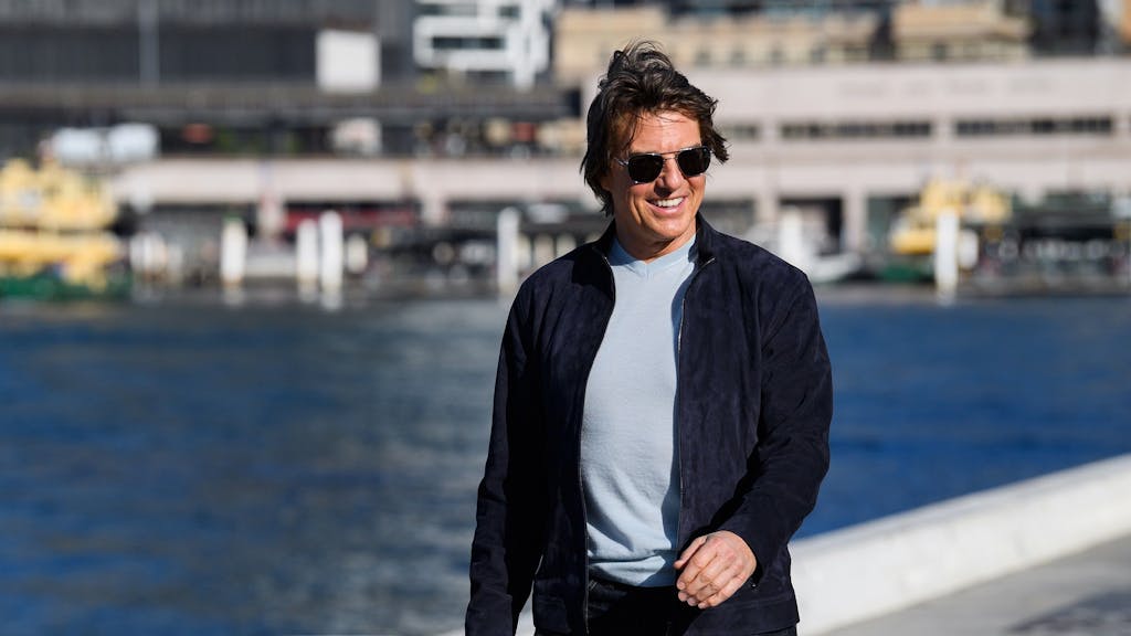 Tom Cruise bei einem Fototermin für seinen neuen Film „Mission Impossible – Dead Reckoning Teil eins“ im Juli 2023.
