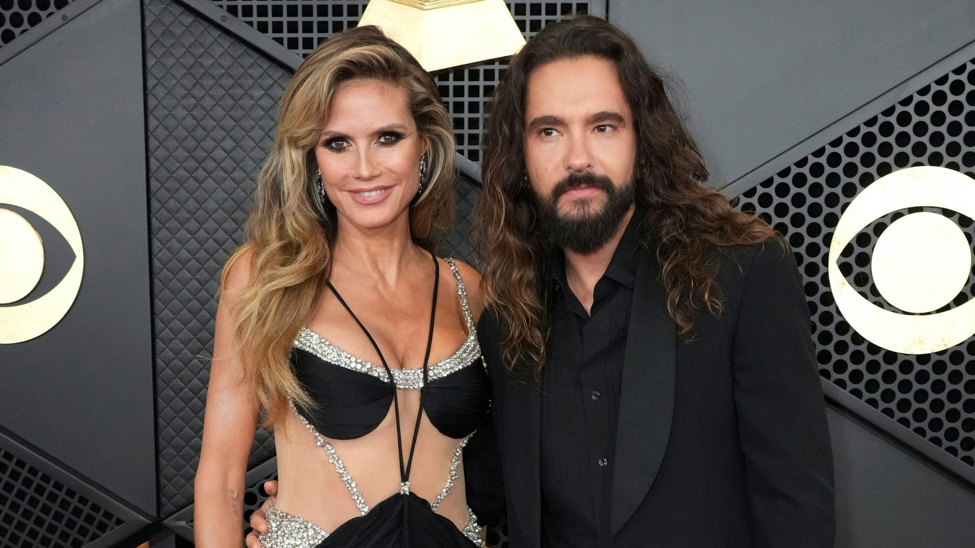 Heidi Klum und Tom Kaulitz bei der Verleihung der 66. jährlichen Grammy Awards im Februar 2024.