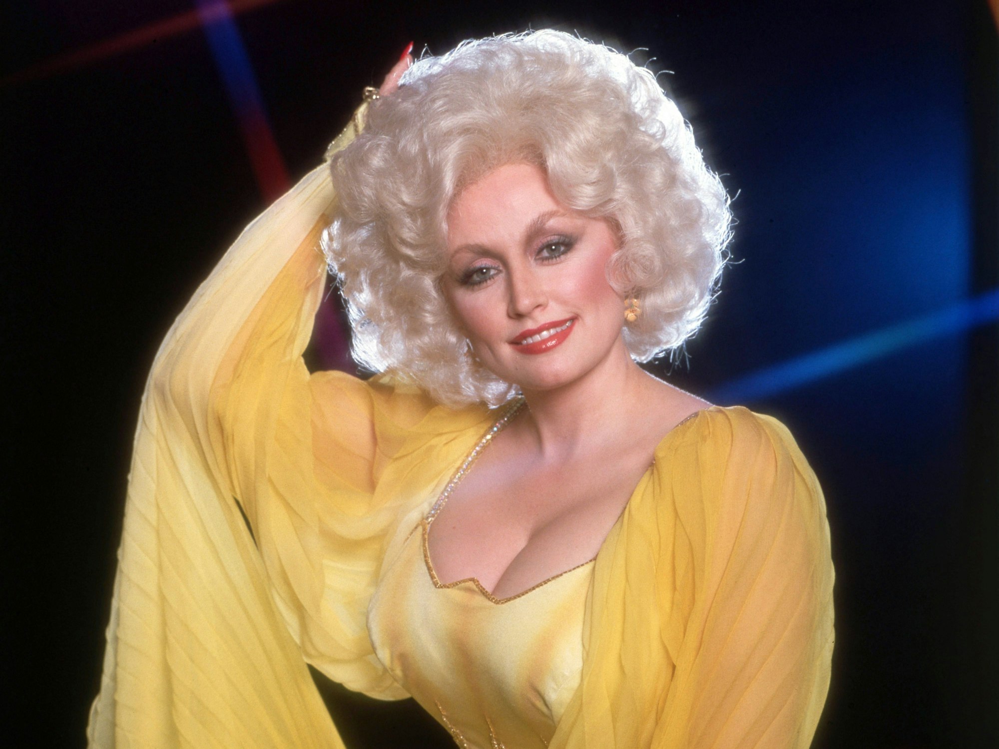 Dolly Parton-Porträt von Harry Langdon (1978)