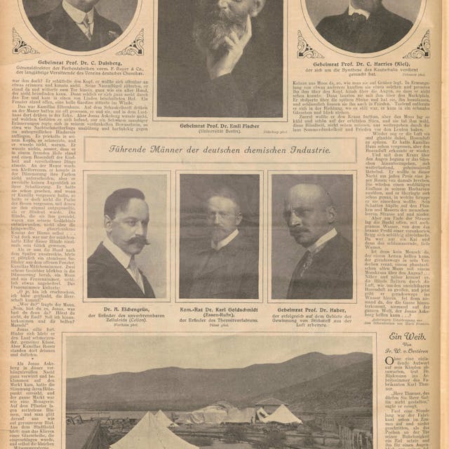 Hommage an Eichengrün und Chemiker-Kollegen im Berliner Tageblatt von 1913