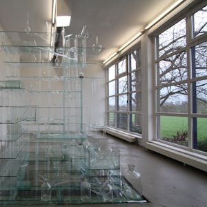 Ausstellung "Hierarchien" von Rolf Hinterecker im Siegburger Pumpwerk.
