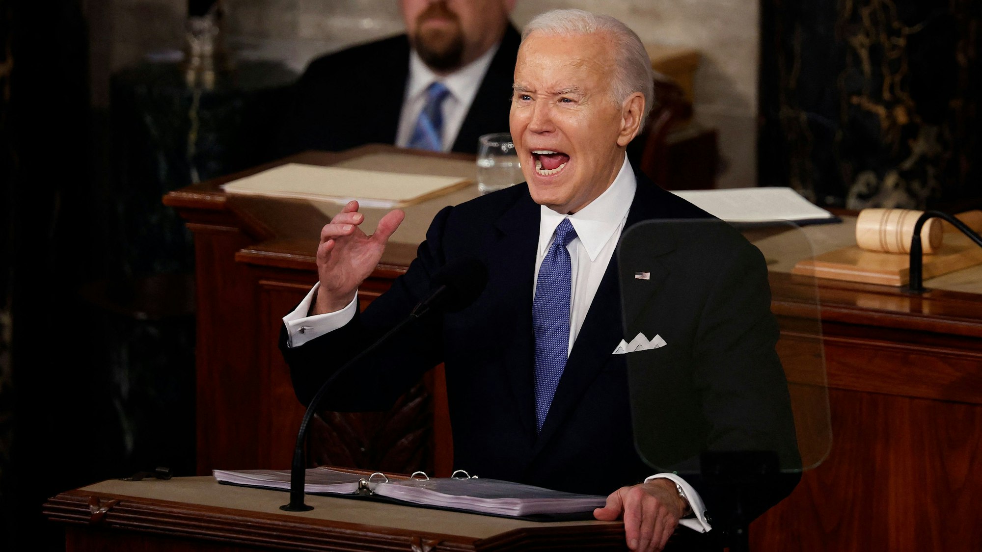 Joe Biden hat in einer viel beachteten Rede vor dem Kongress in Washington klar Stellung bezogen.