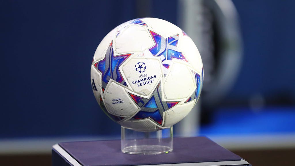 Der Ball der UEFA Champions League.