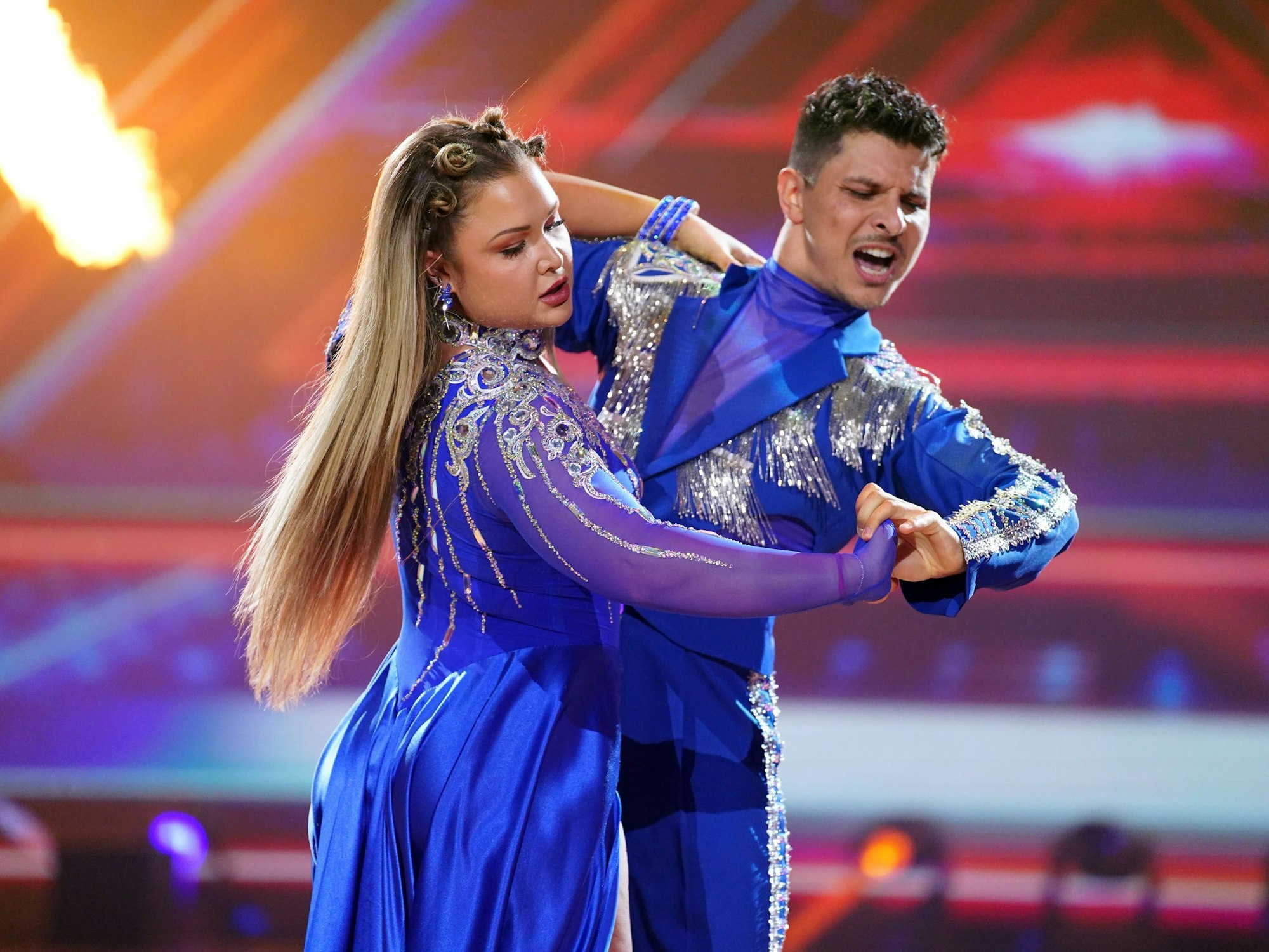Sophia Thiel und Alexandru Ionel bekamen für ihren Paso Doble 13 Punkte von der Jury.