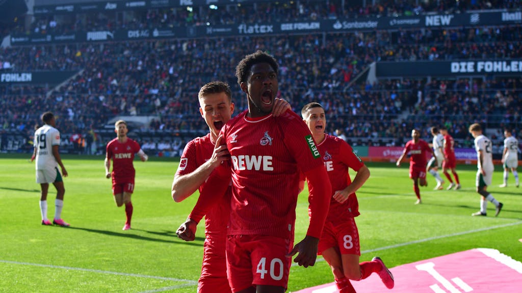 Borussia Mönchengladbach gegen 1. FC Köln: Faride Alidou erzielte zwei Tore.