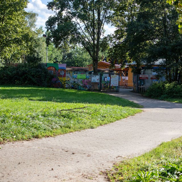 Der Weg zum Bauspielplatz Senkelsgraben soll künftig Jürgen-Schumann-Weg heißen. 