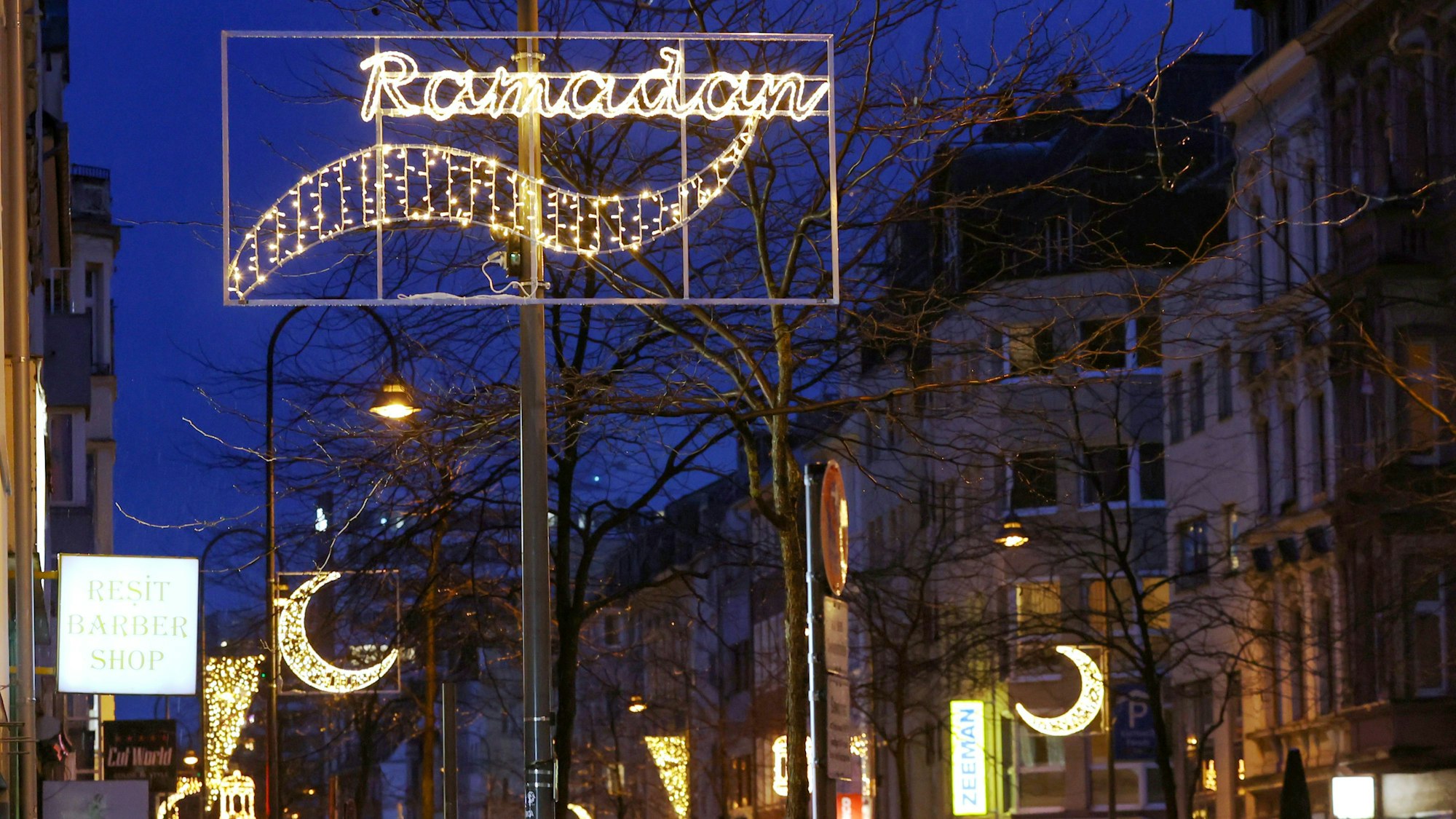 Die Ramadan-Beleuchtung in Köln



